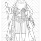 Jim Shore Santas, Gnomes, and Nutcrackers Around the World Coloring Book