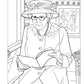 Queen Elizabeth II Royal Coloring Book