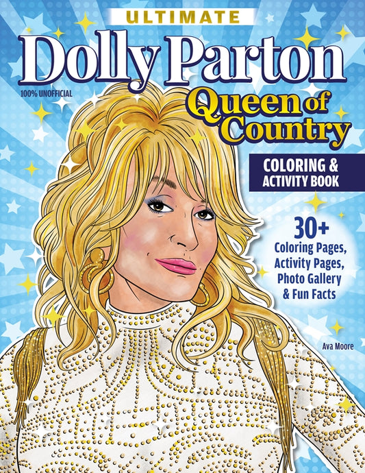 Ultimate Dolly Parton Queen of Country Coloring Book