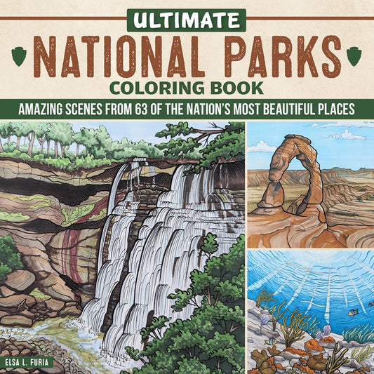 Ultimate National Parks Coloring Book