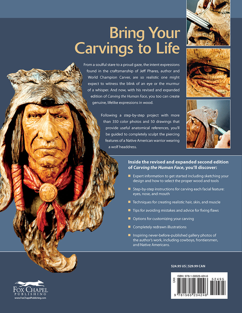 Carving the Human Face, Second Edition, Revised & Expanded