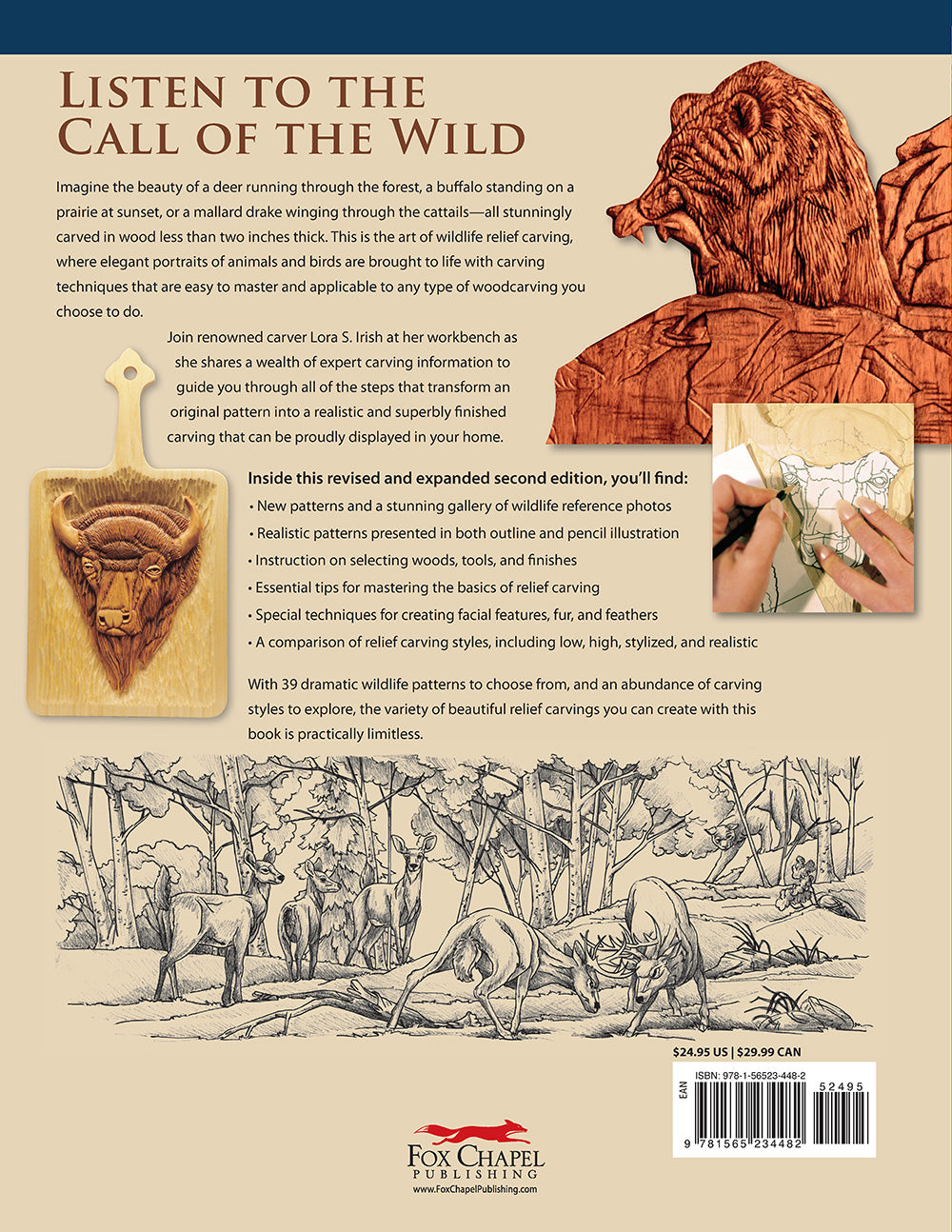 Wildlife Carving in Relief, Second Edition Revised and Expanded