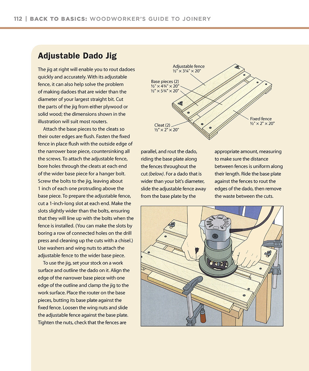 Woodworker's Guide to Joinery (Back to Basics)