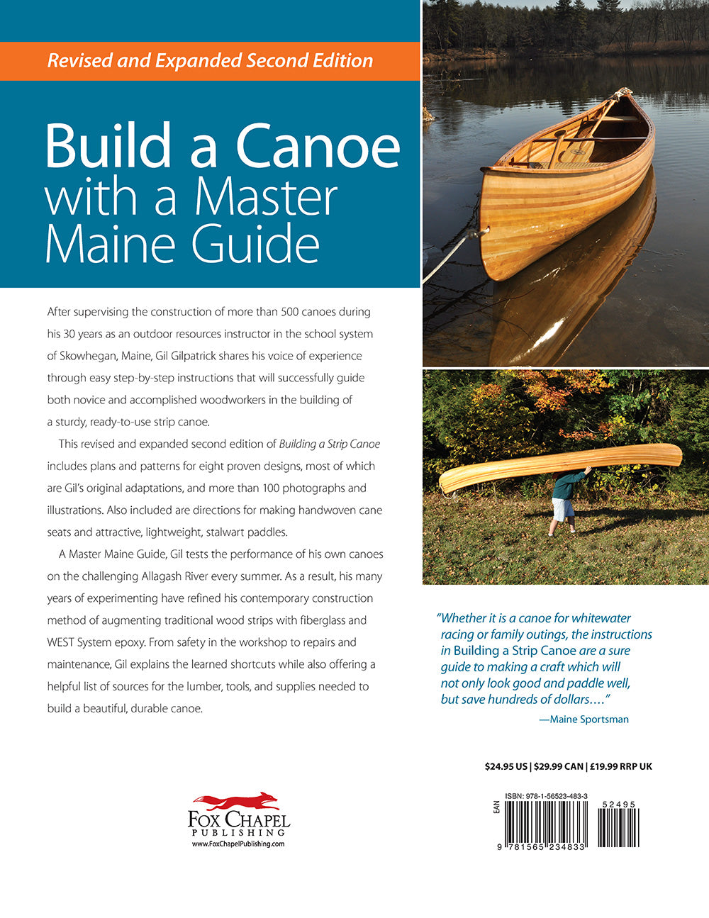 Building a Strip Canoe, Second Edition, Revised & Expanded