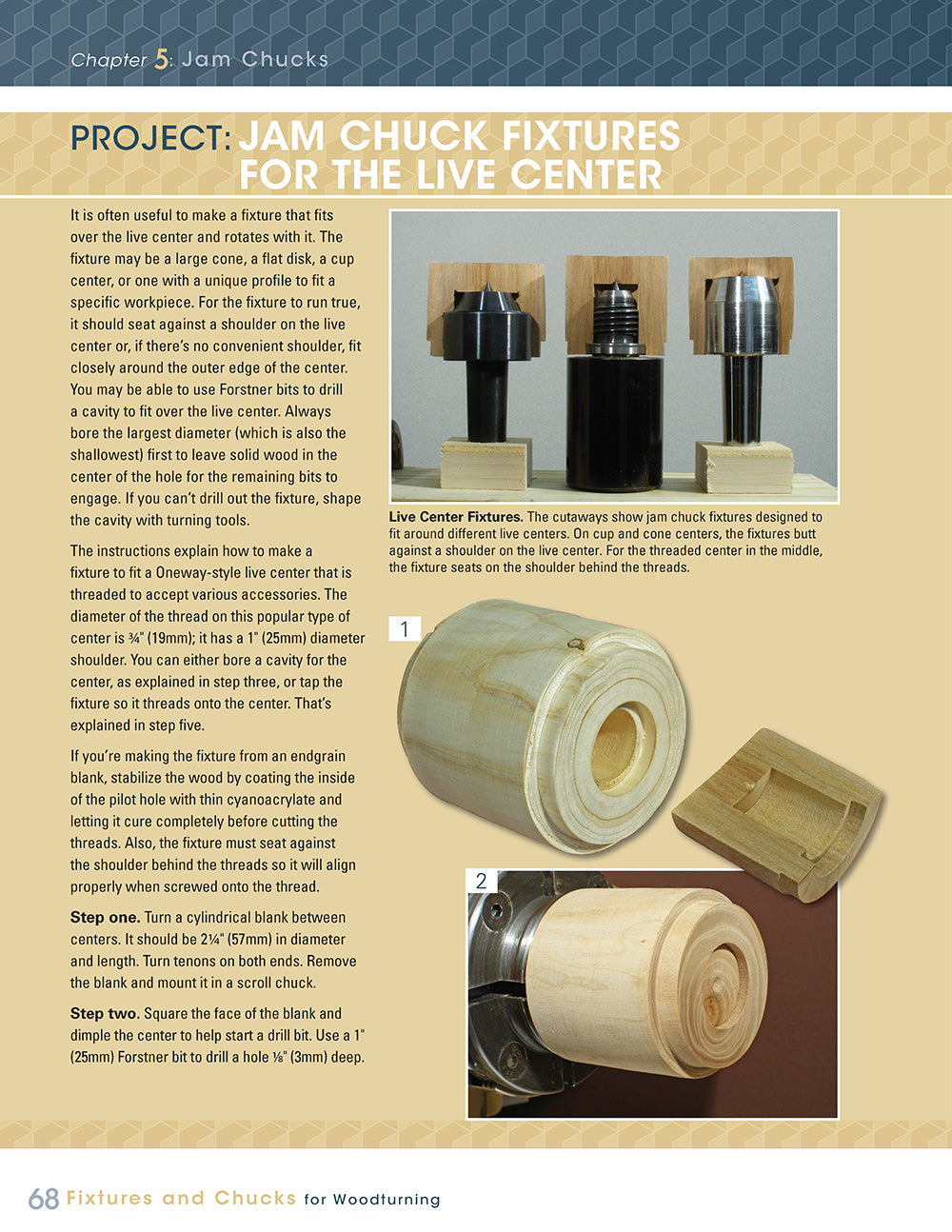 Fixtures and Chucks for Woodturning