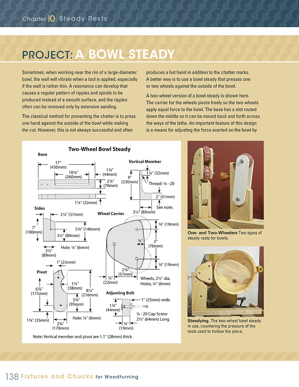 Fixtures and Chucks for Woodturning