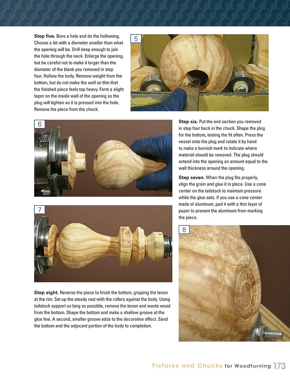 Fixtures and Chucks for Woodturning