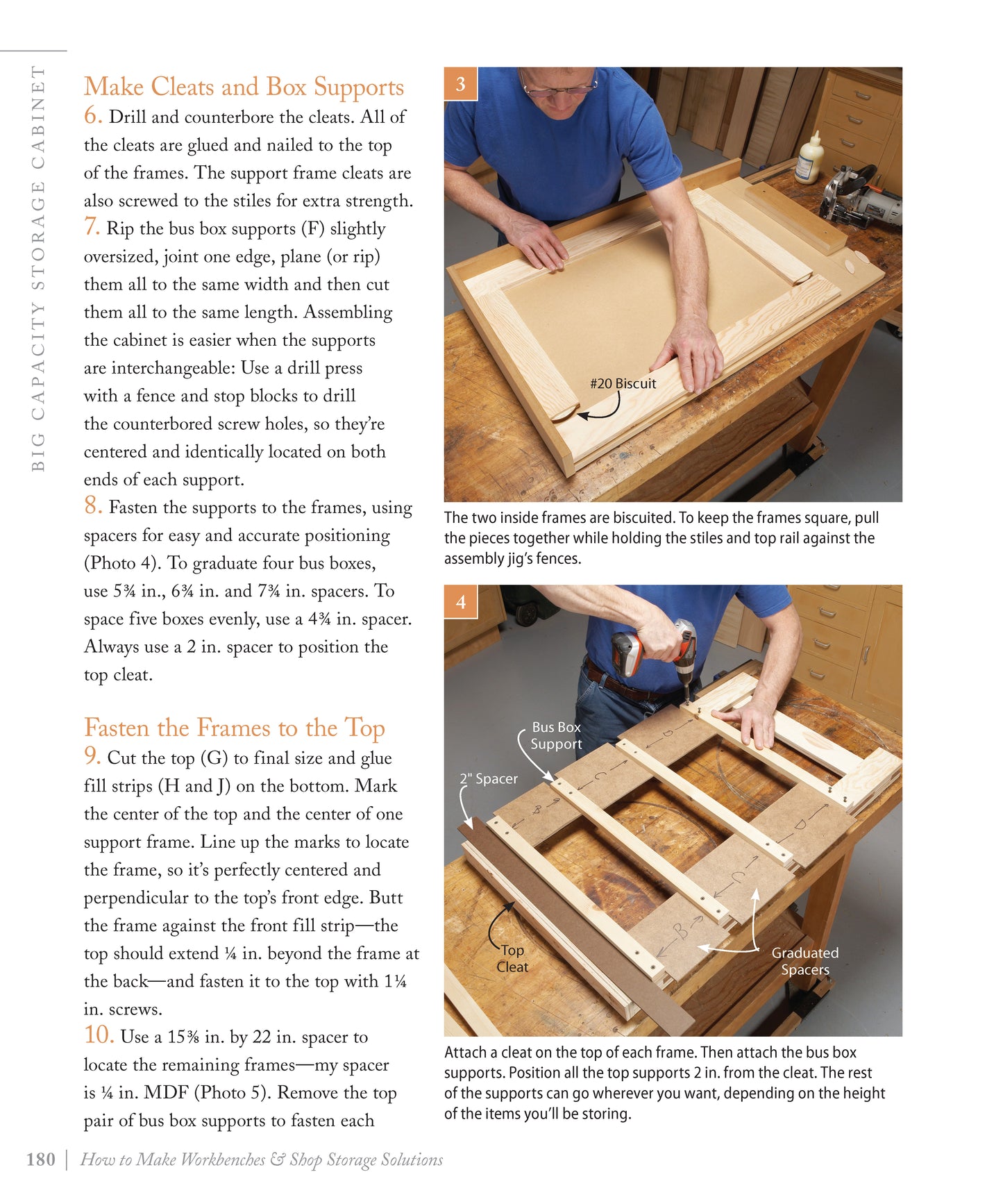 How to Make Workbenches & Shop Storage Solutions