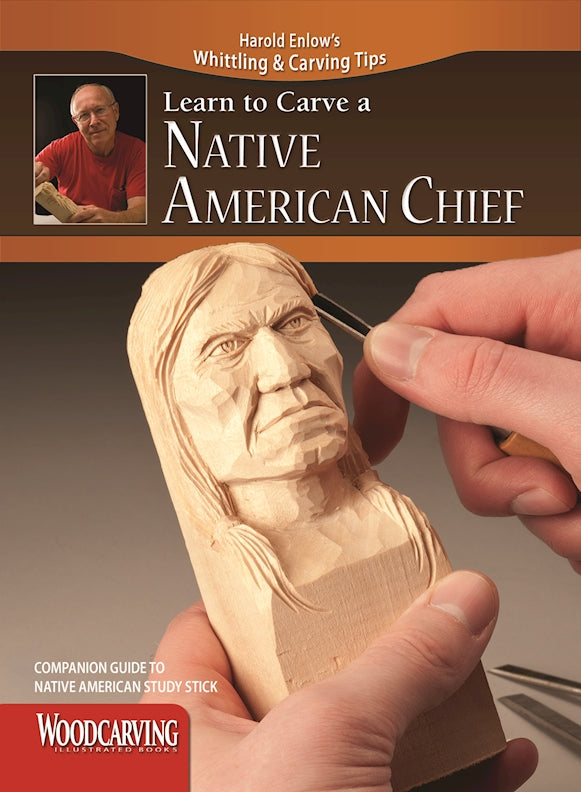 Learn to Carve a Native American Chief (Booklet)