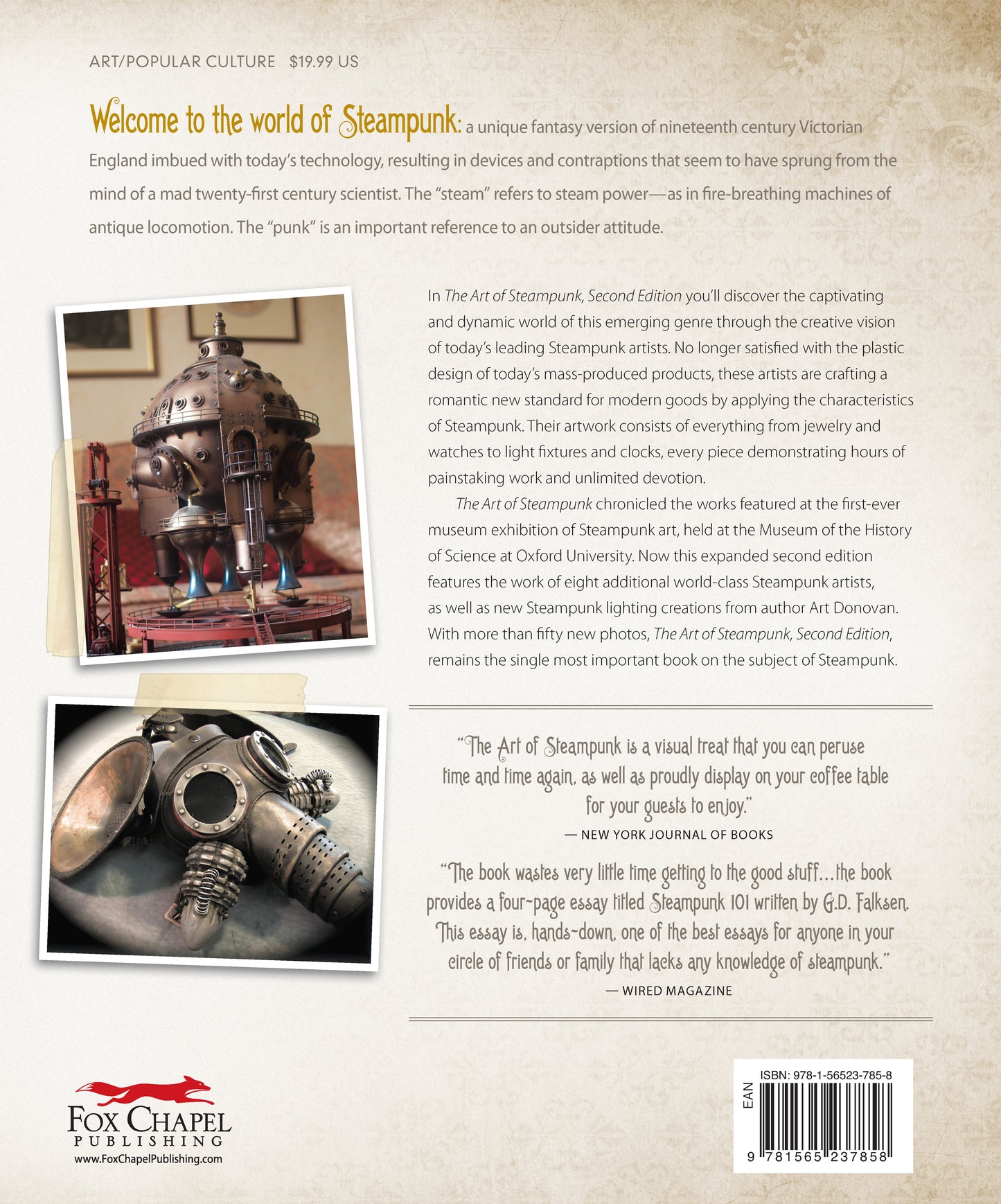 The Art of Steampunk, Revised Second Edition