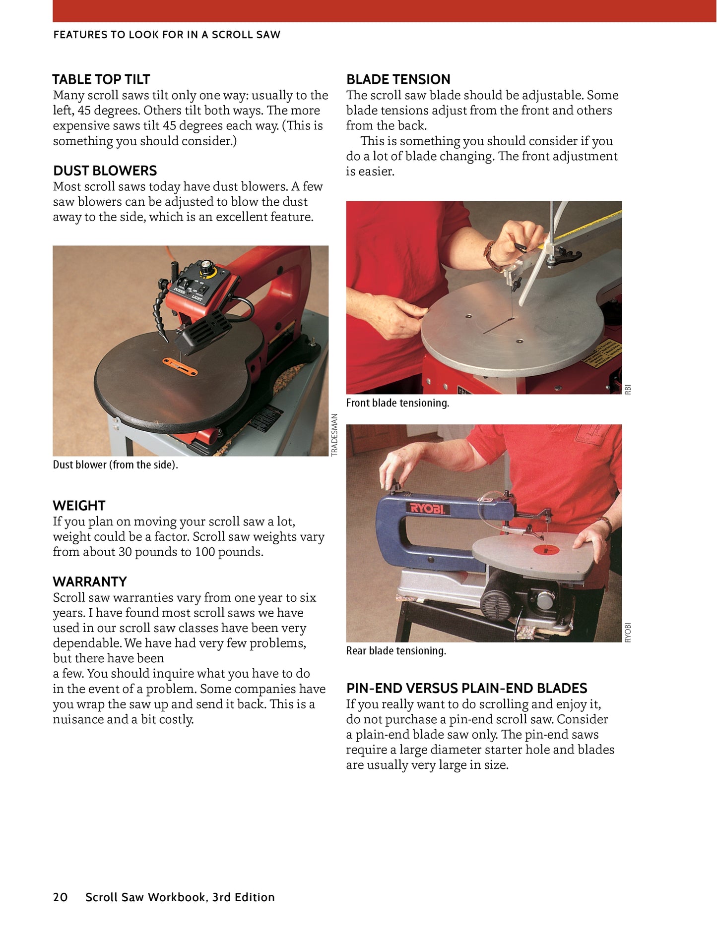 Scroll Saw Workbook, 3rd Edition