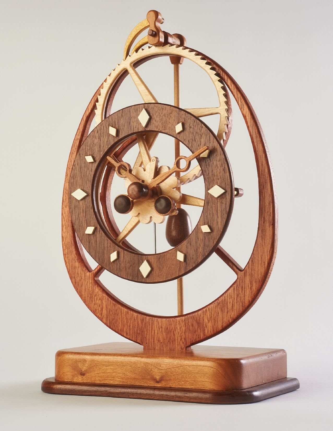 Making Wooden Gear Clocks