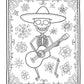 Day of the Dead Coloring Book