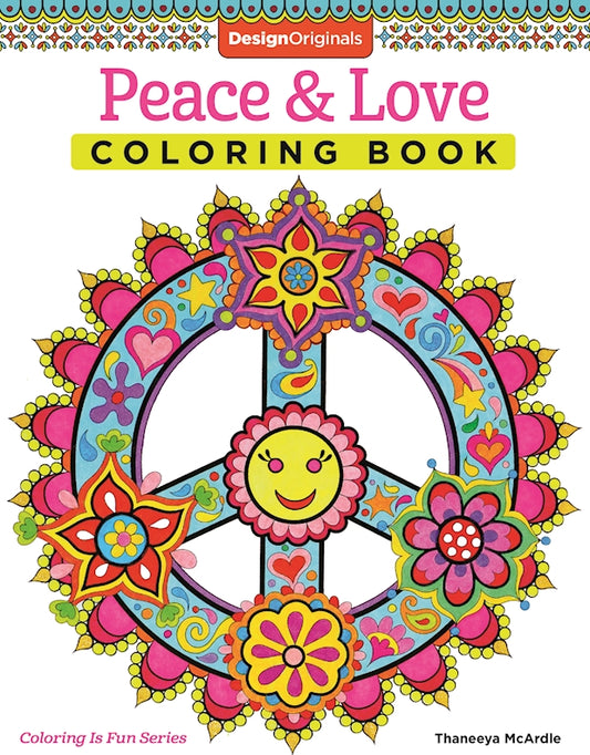 Peace & Love Coloring Book