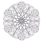 Flower Mandalas Coloring Book