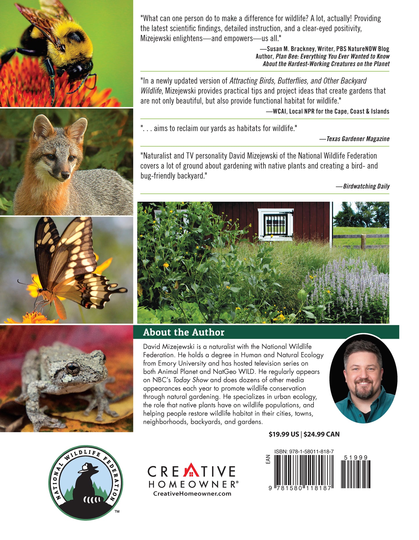 National Wildlife Federation®: Attracting Birds, Butterflies, and Other Backyard Wildlife, Expanded Second Edition