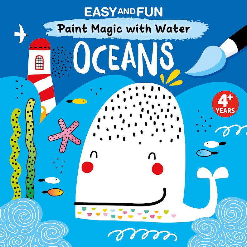 Easy and Fun Paint Magic with Water: Oceans