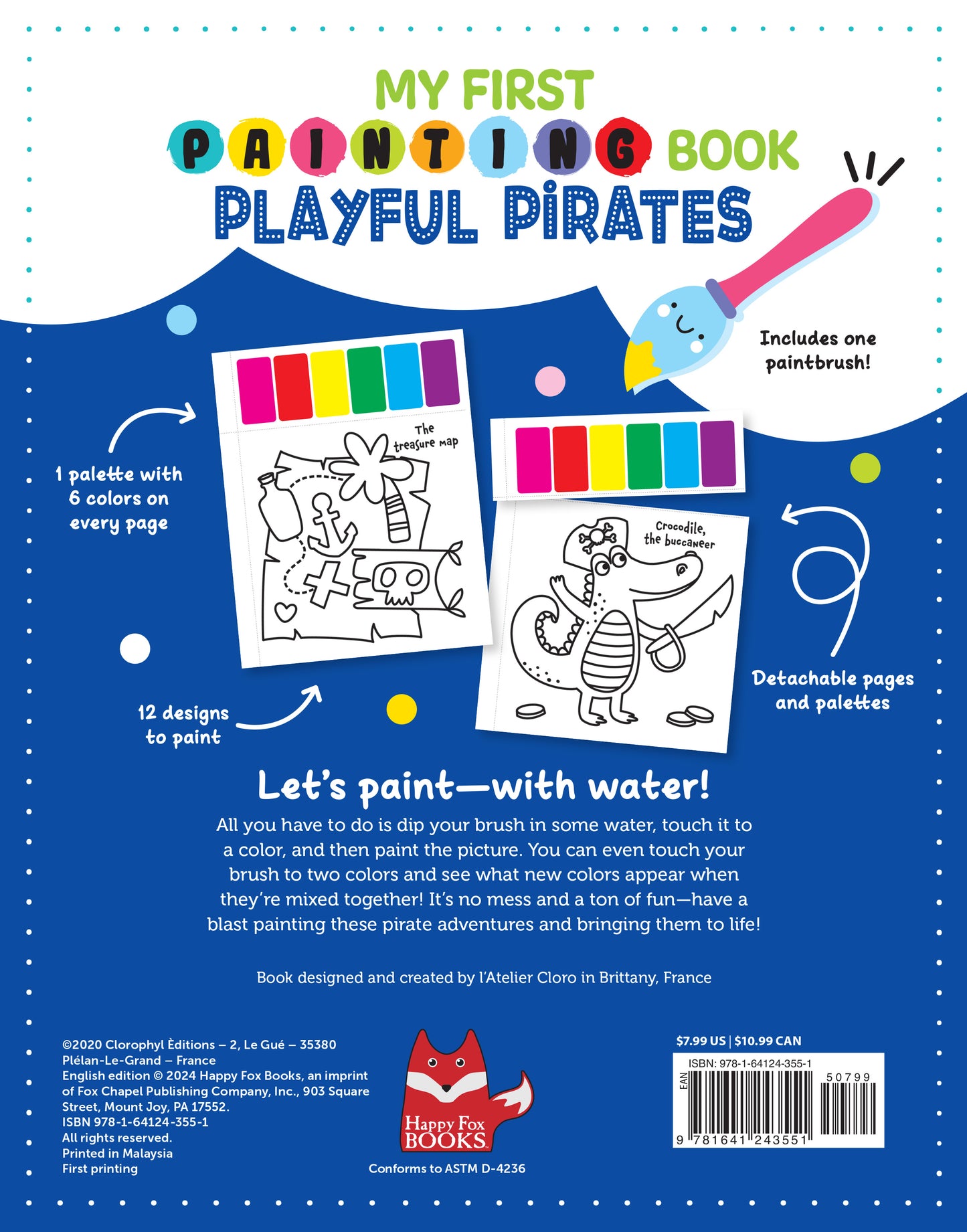 My First Painting Book:  Playful Pirates