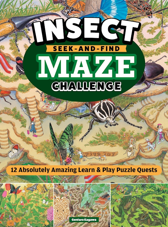 Insect Seek-and-Find Maze Challenge