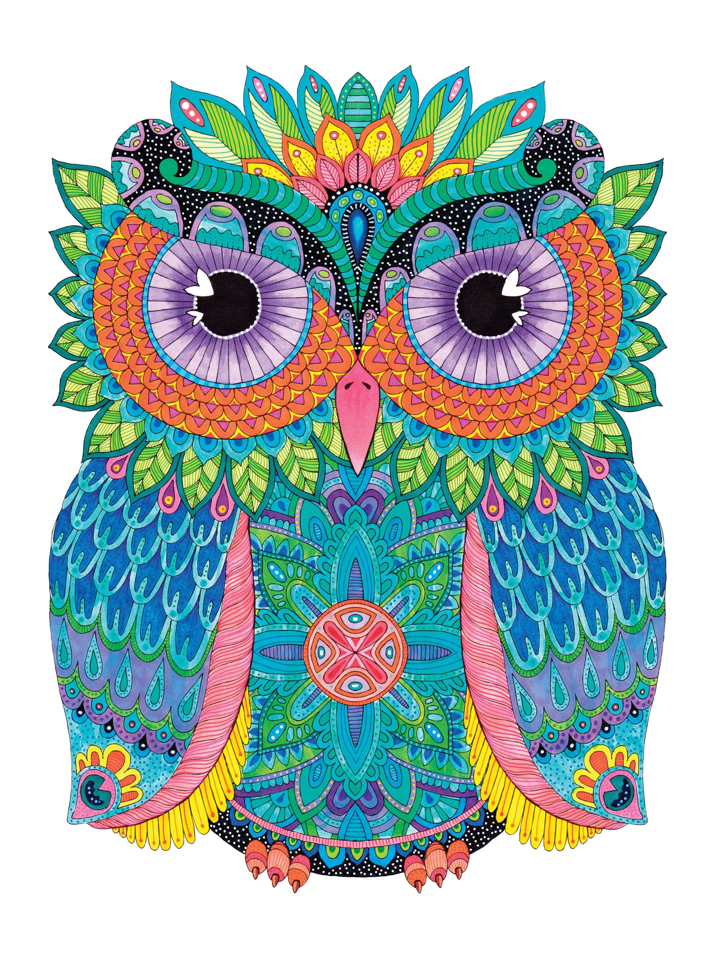 Hello Angel Lined Journal Owl