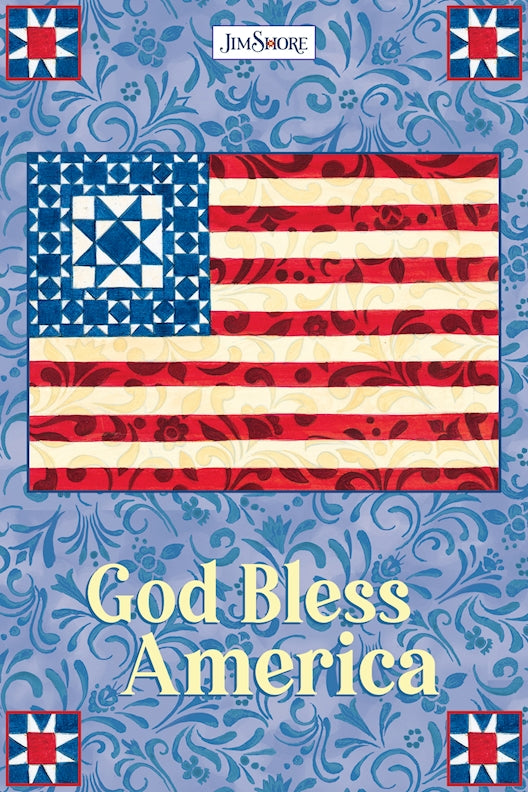 God Bless America Mini Notebook