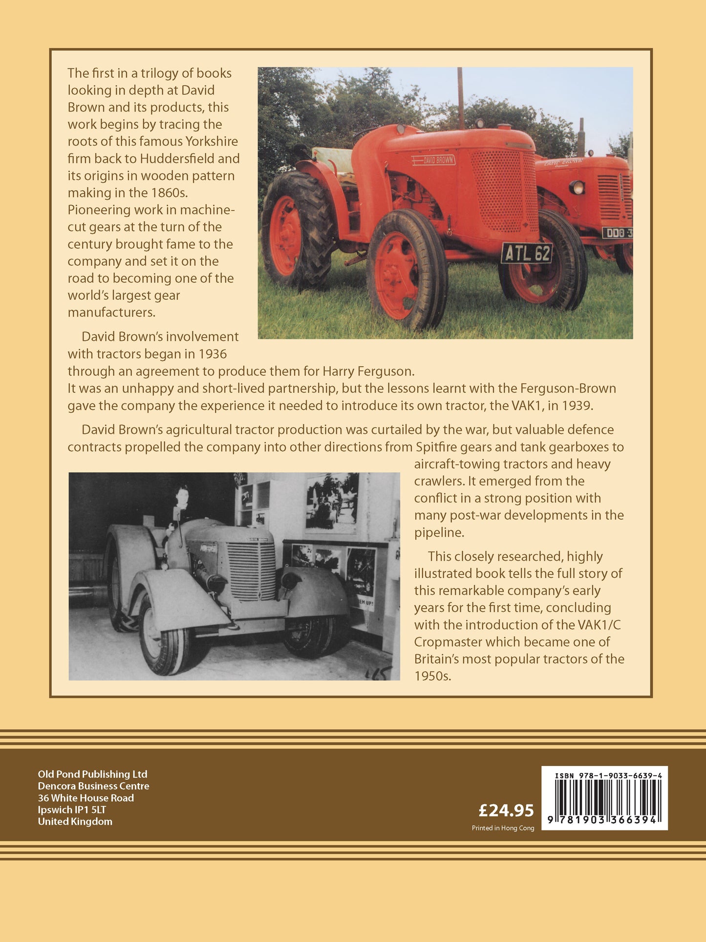 The David Brown Tractor Story Part 1