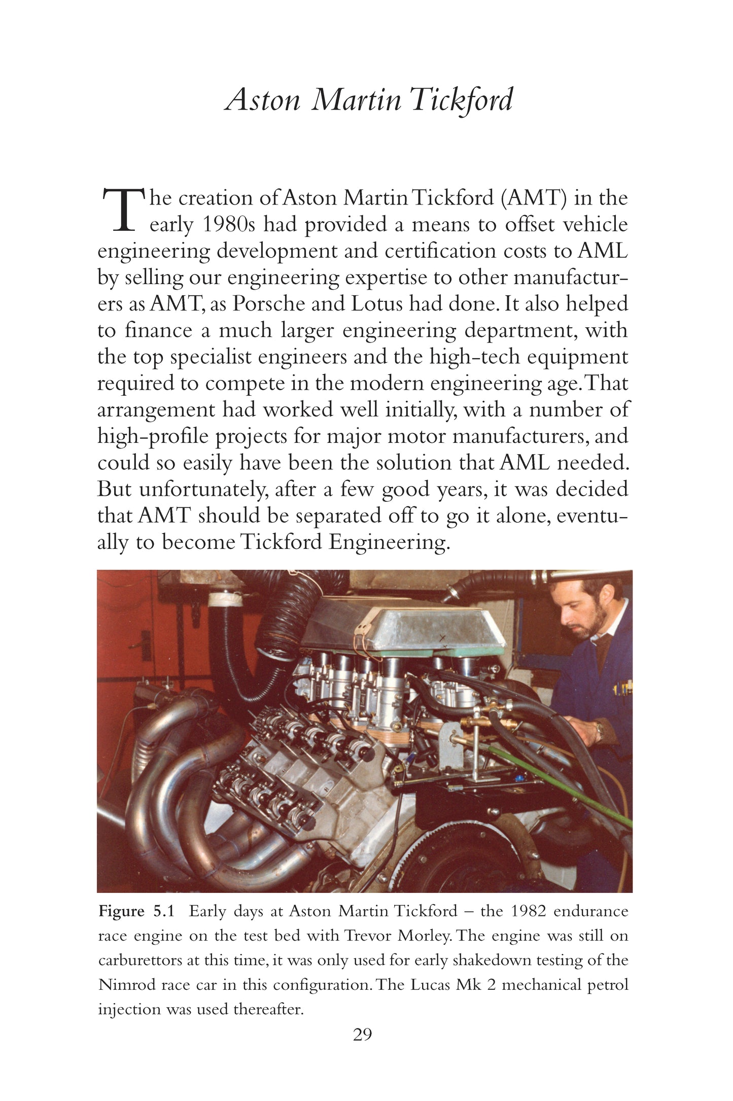 Aston Martin Engine Development: 1984-2000