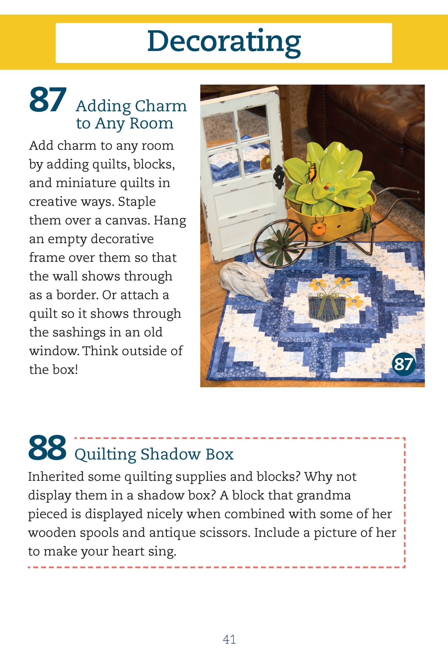 Pocket Guide to Quilting Tips & Tricks