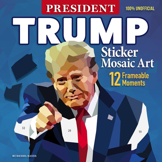 President Trump Sticker Mosaic Art